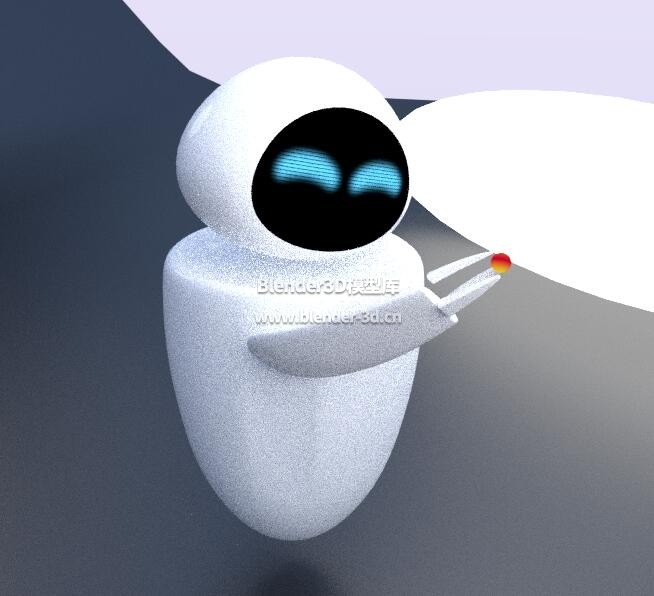 机器人总动员伊娃eveblender模型