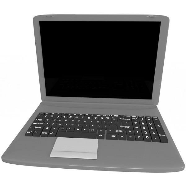 灰色笔记本电脑