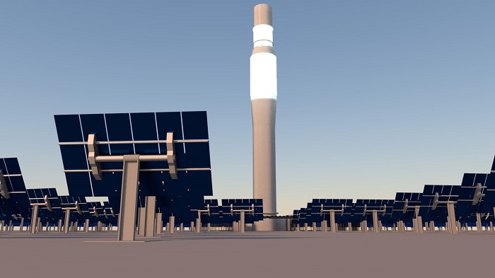 太阳能发电站