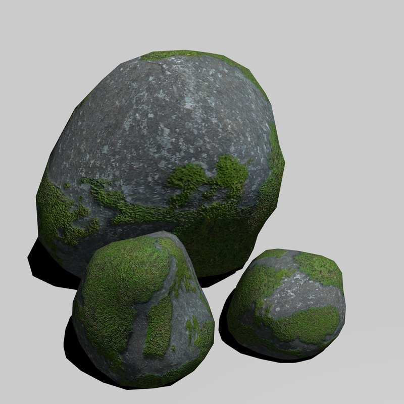 苔藓石头