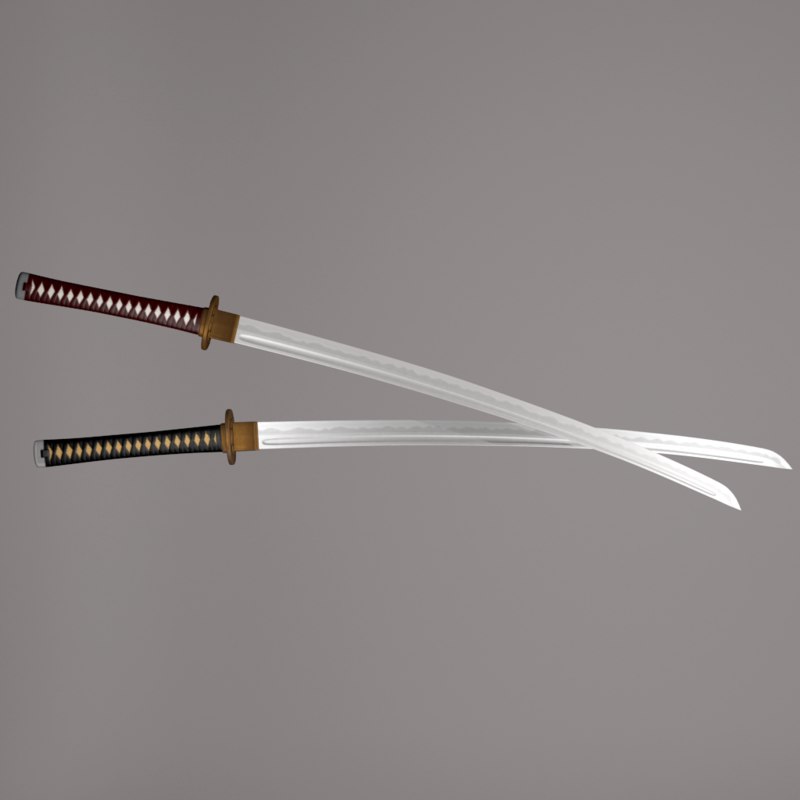 日本武士双刀