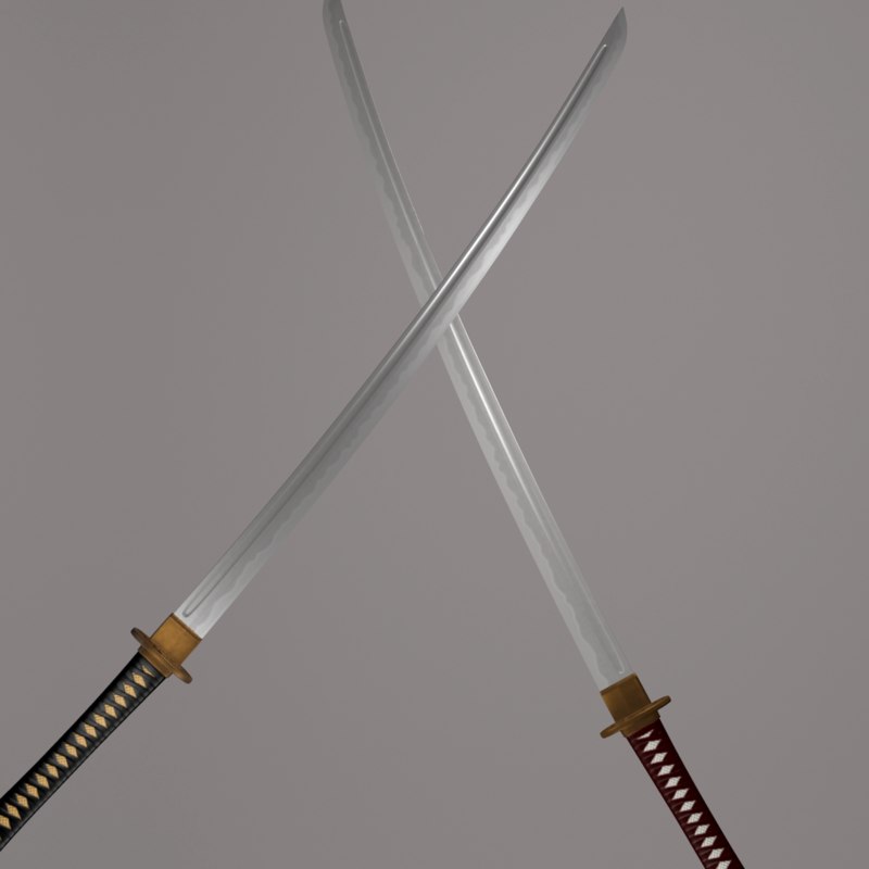 日本武士双刀