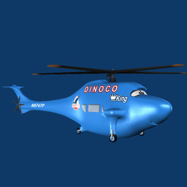 DINOCO卡通直升机