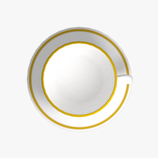 白色咖啡杯碟