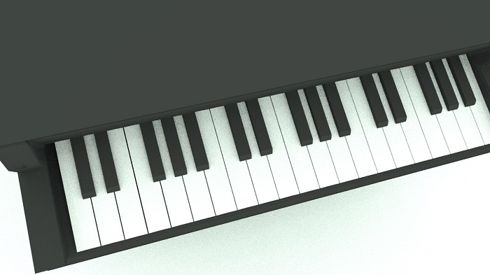 简单立式钢琴