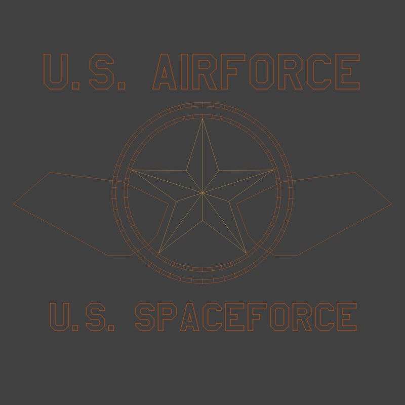 美国空军logo标志
