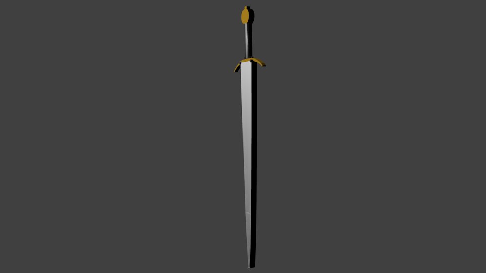 中世纪低聚剑