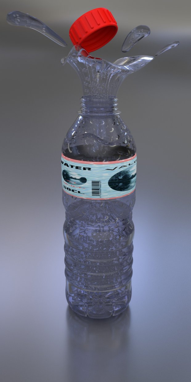 塑料瓶装矿泉水