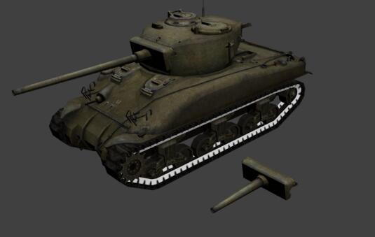 简单M4坦克