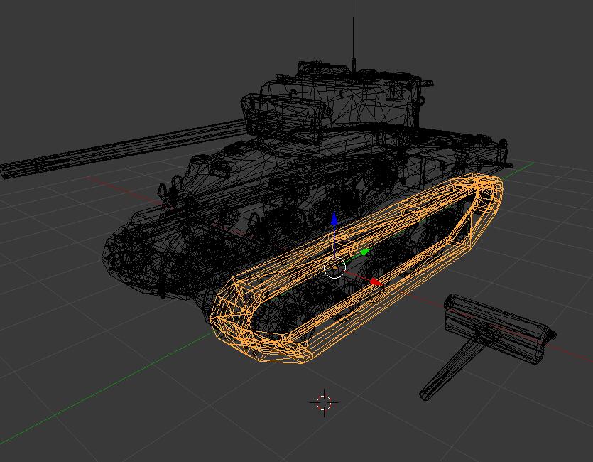 简单M4坦克