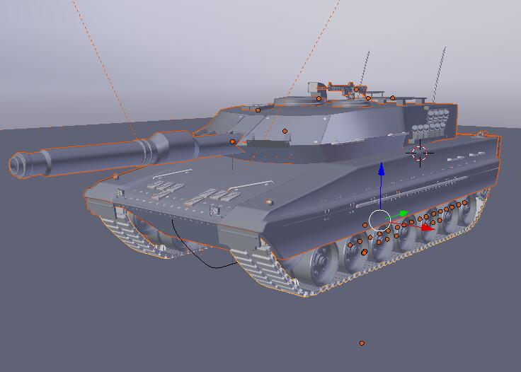 2A5DK雪豹坦克