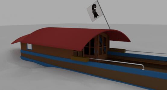 古典小木船