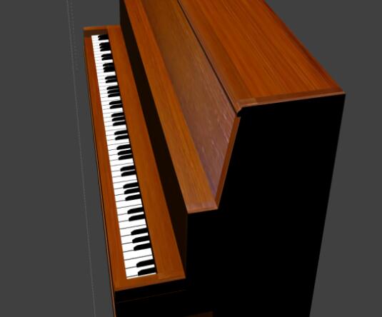 木质立式钢琴