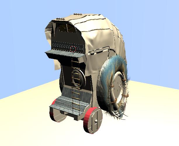 中世纪篷车