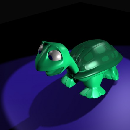 绿色大眼乌龟