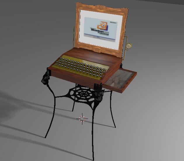 老式台式电脑circa1891
