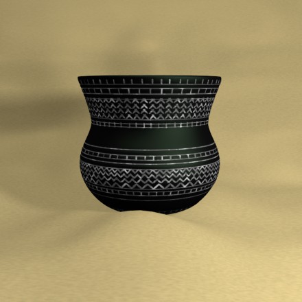 钟形陶罐