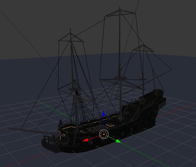 黑珍珠号海盗船
