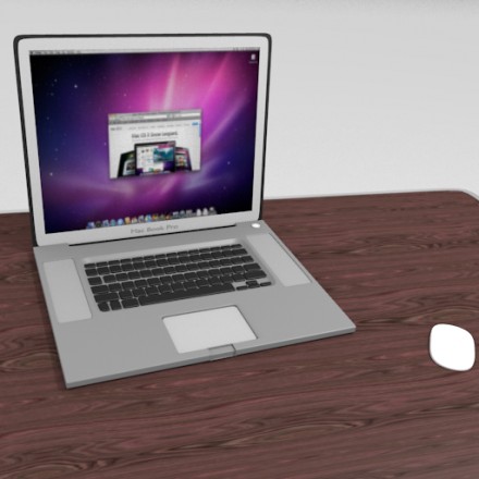 苹果笔记本小书桌