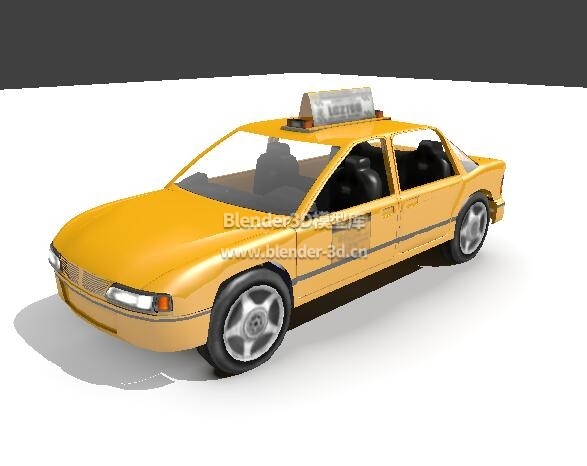 黄色的士出租车