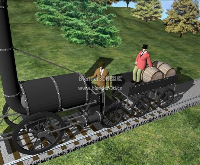 蒸汽机车动画