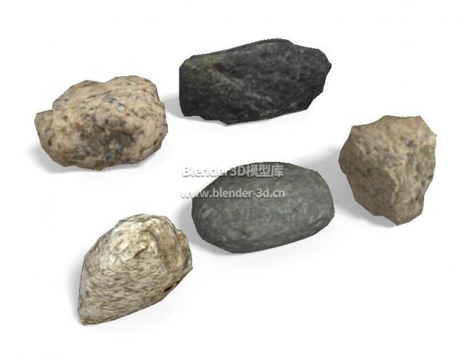 五个石块