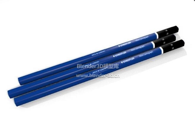 蓝色2b铅笔