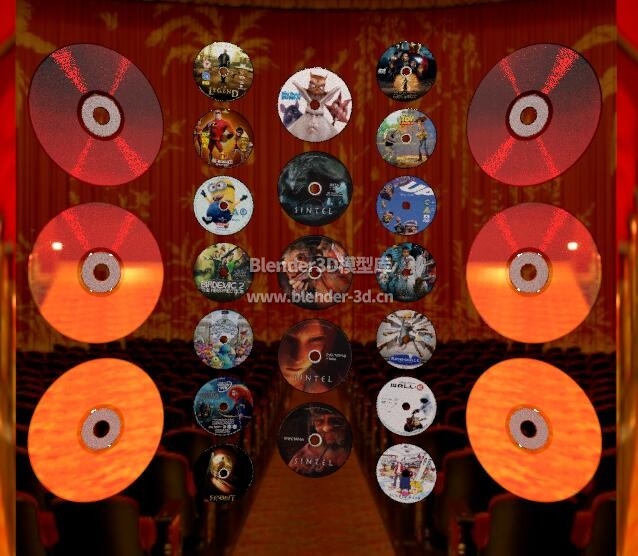DVD电影碟片