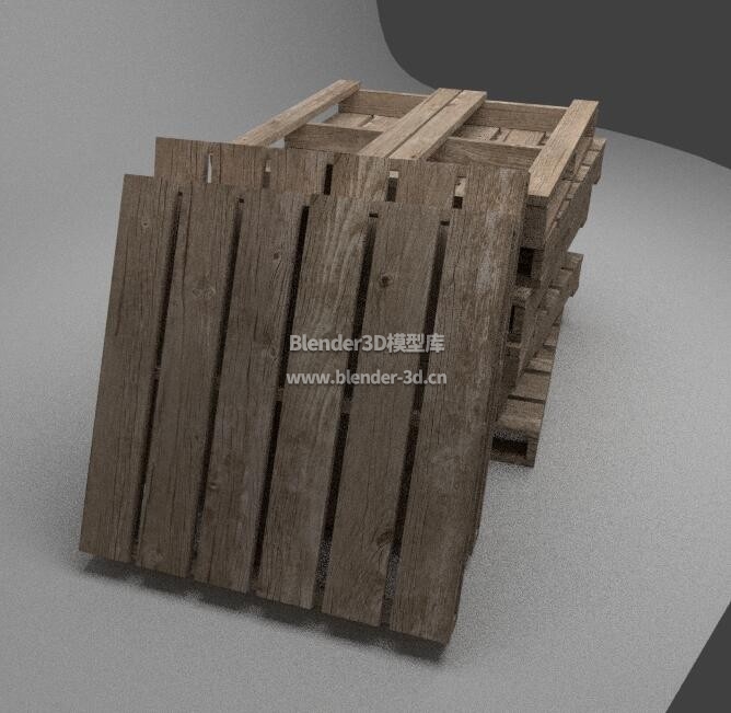 木栈板堆