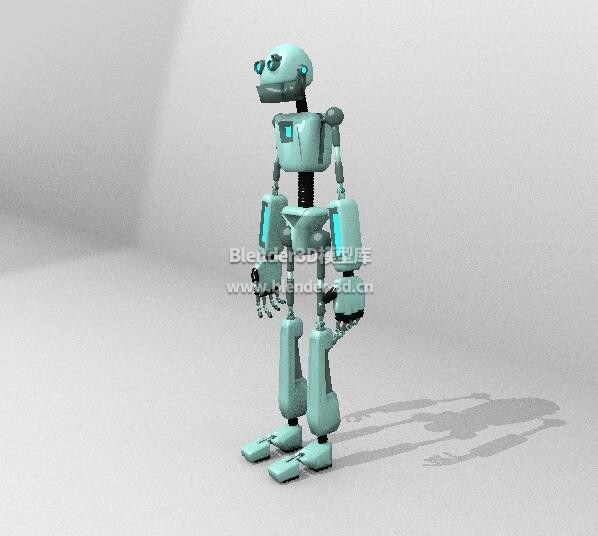 绿色机器人(绑骨)