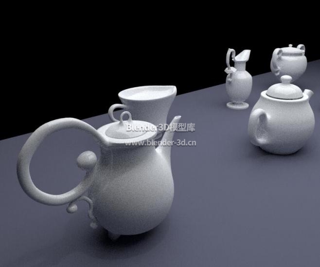 各式陶瓷茶壶