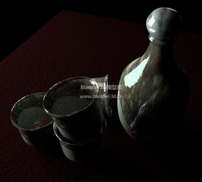 瓷瓶瓷杯子