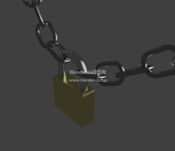锁住的铁链