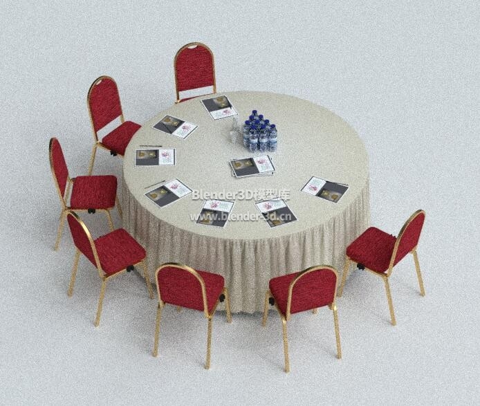 宴会圆桌椅子