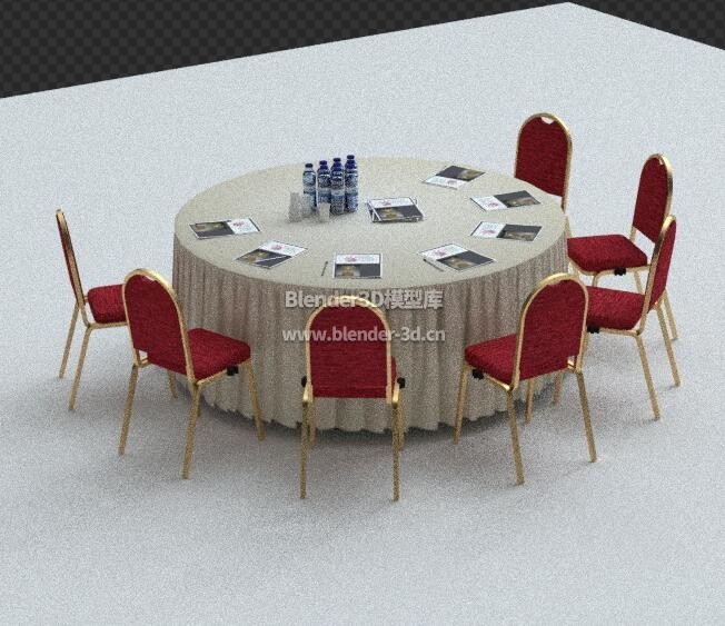 宴会圆桌椅子