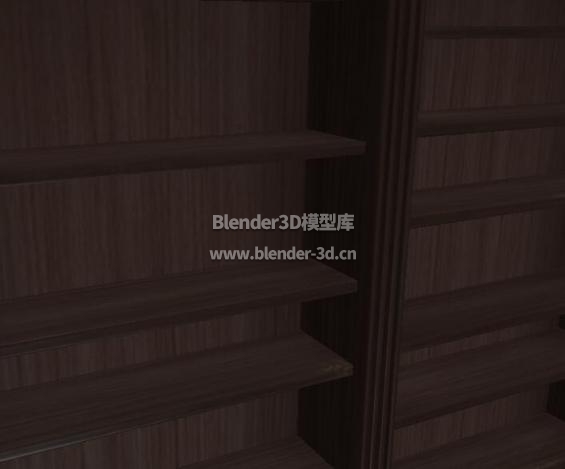 多层木质书柜橱柜