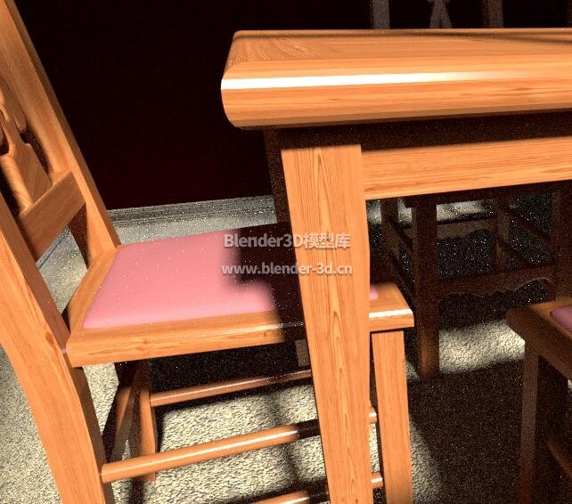 木质餐桌餐椅