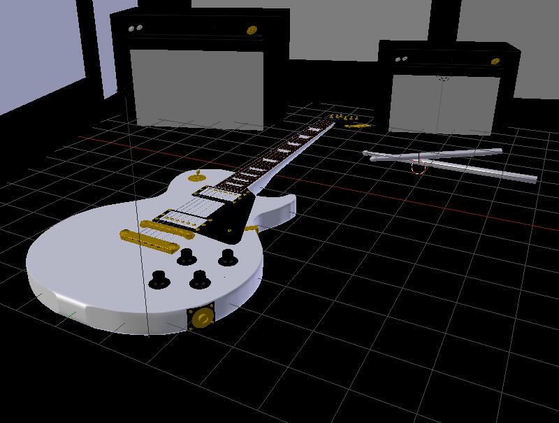 Gibson Les Paul白色电吉他