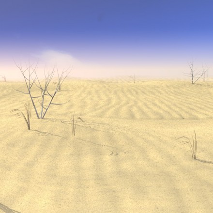 荒凉沙漠