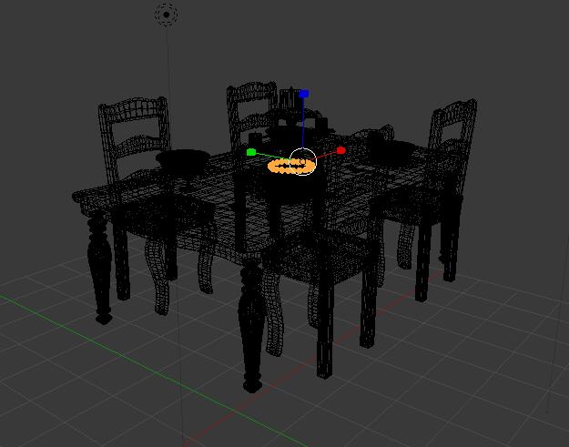 餐具桌椅组合