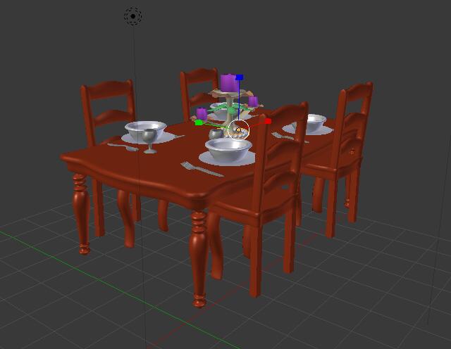 餐具桌椅组合