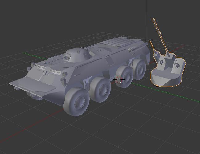 BTR-80装甲输送车
