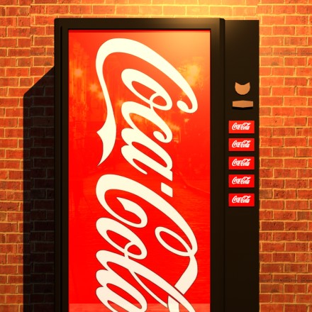 可口可乐自动贩卖机