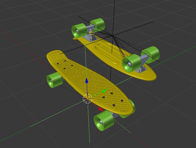 塑胶滑板车