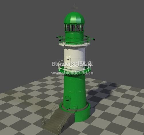绿漆灯塔