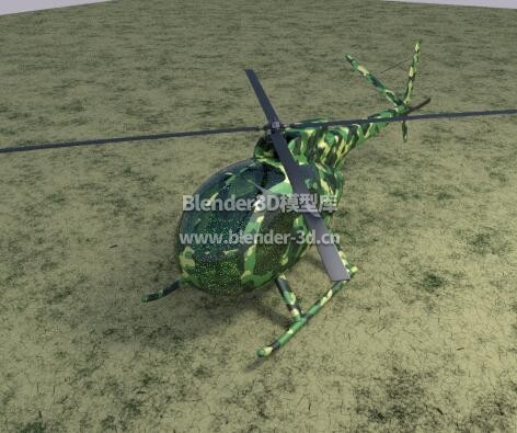 OH-6B直升飞机