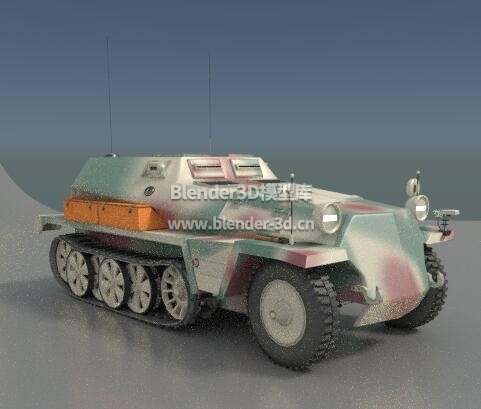 SD-KFZ-252轻型装甲弹药输运车