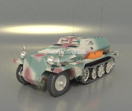 SD-KFZ-252轻型装甲弹药输运车