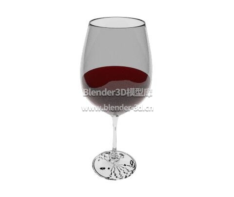 玻璃杯红酒