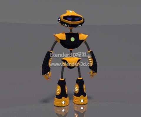 黄黑色机器人